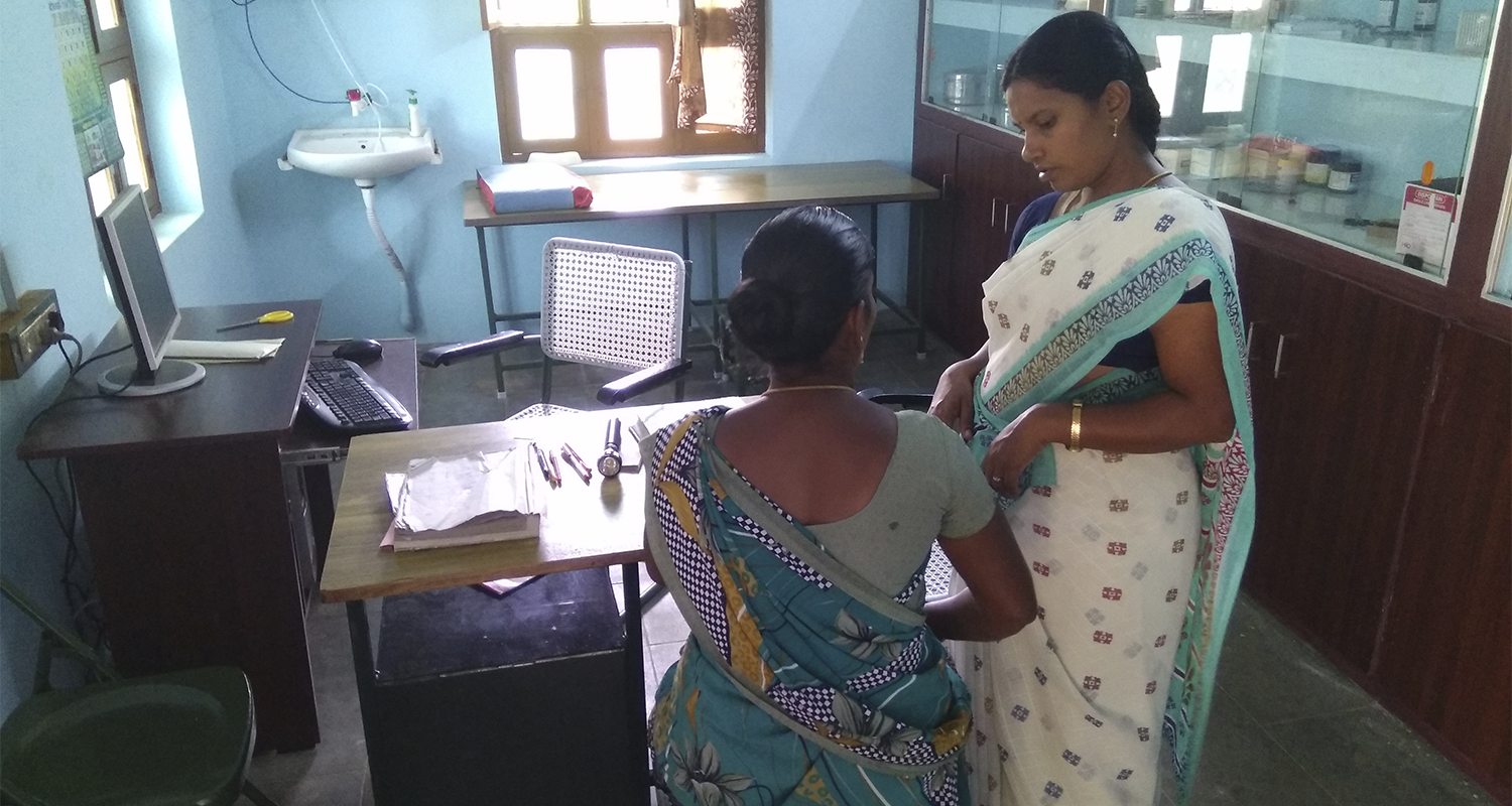 Improvement works in the health centre Annai Valiankanni have been finished