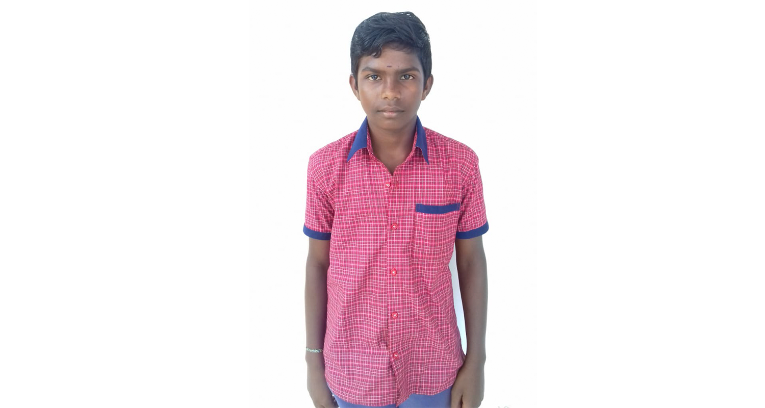 Letter from Sagayaraj, St. Joseph Home